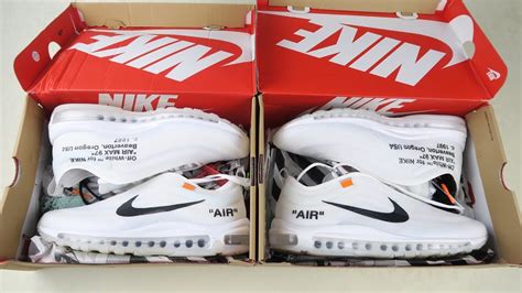 fake nike off white air max 97|air max 97 white reflective.